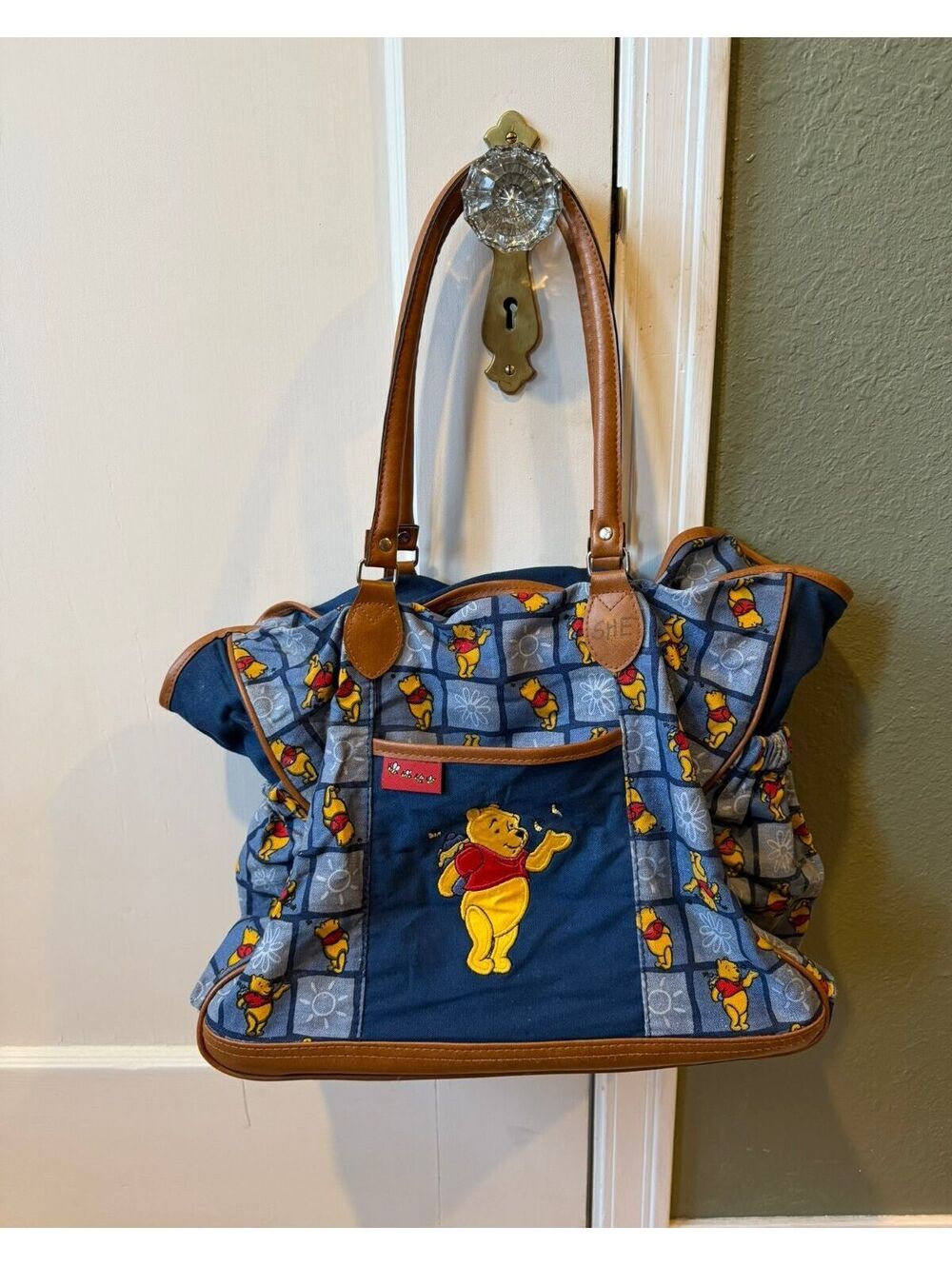Vintage 90's/Y2K Disney Winnie the Pooh Diaper Bag